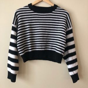 🌟Forever 21 colorblock striped sweater